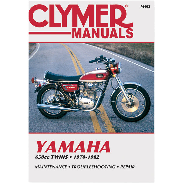 Clymer Manual - Yamaha - 650 Twins CM403
