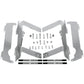 Moose Racing Radiator Braces - Silver - Yamaha 11-151