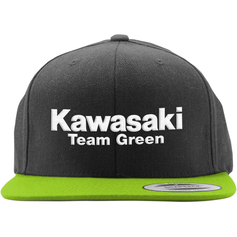 FACTORY EFFEX Kawasaki Team Green 2 Hat - Black/Green 22-86104