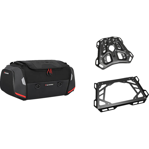 SW-Motech Rackpack Tail Bag System - Black - Honda Africa Twin '18-'24 GPT.01.890.30000