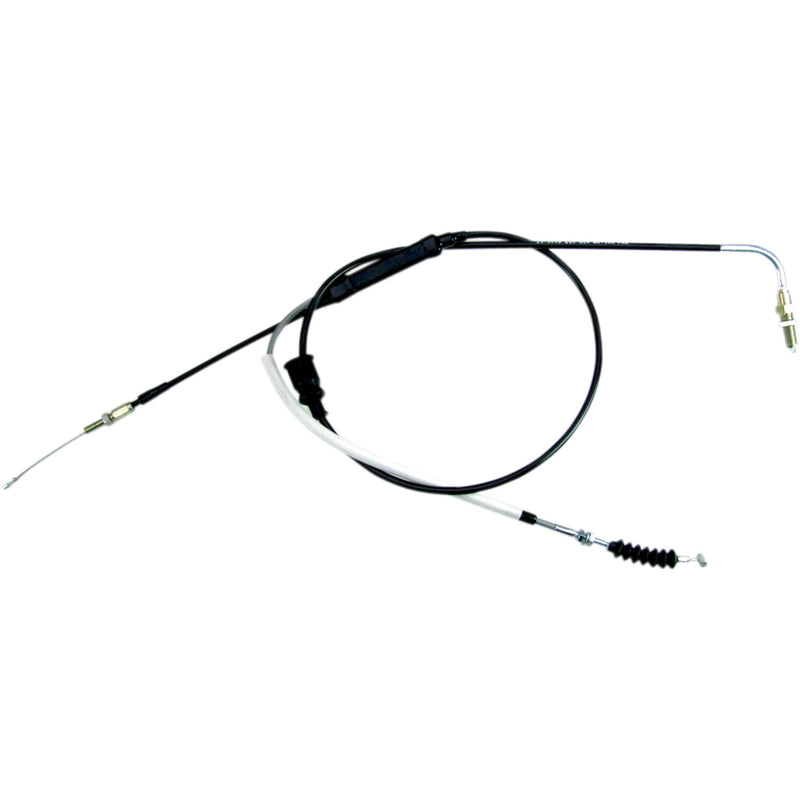 Motion Pro Black Vinyl Throttle Cable - Pull - Polaris 10-0095