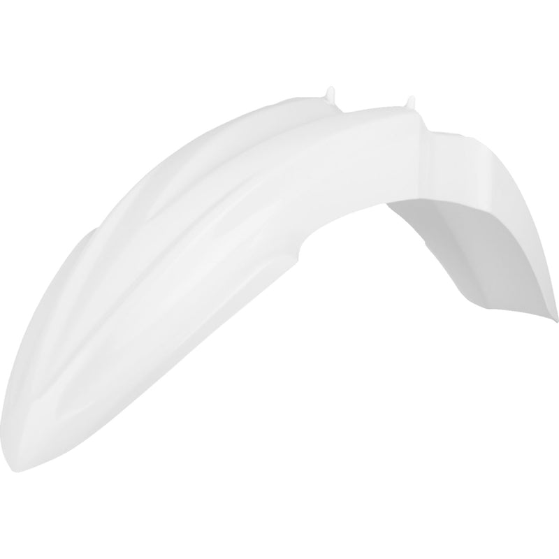 POLISPORT Fender - Front - White - KX 85/100 8574100002 by Polisport