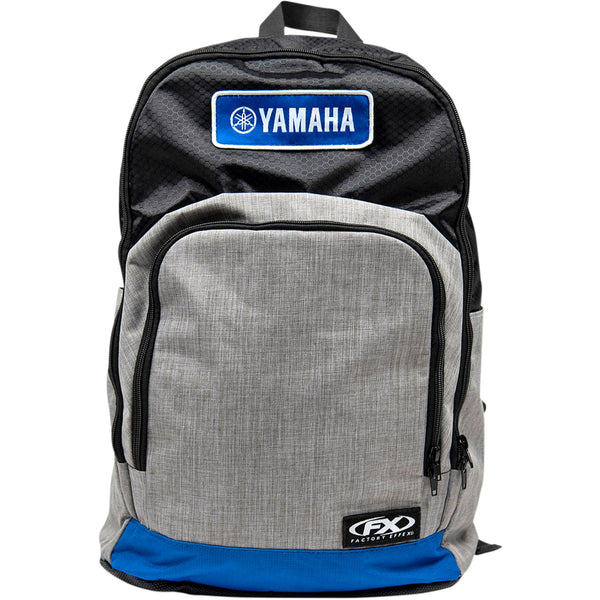 Factory Effex Yamaha Standard Backpack - Black/Gray/Blue 23-89210