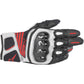 ALPINESTARS SPX AC V2 Gloves - Black/White/Fluo Red - 2XL 3567319-1231XXL