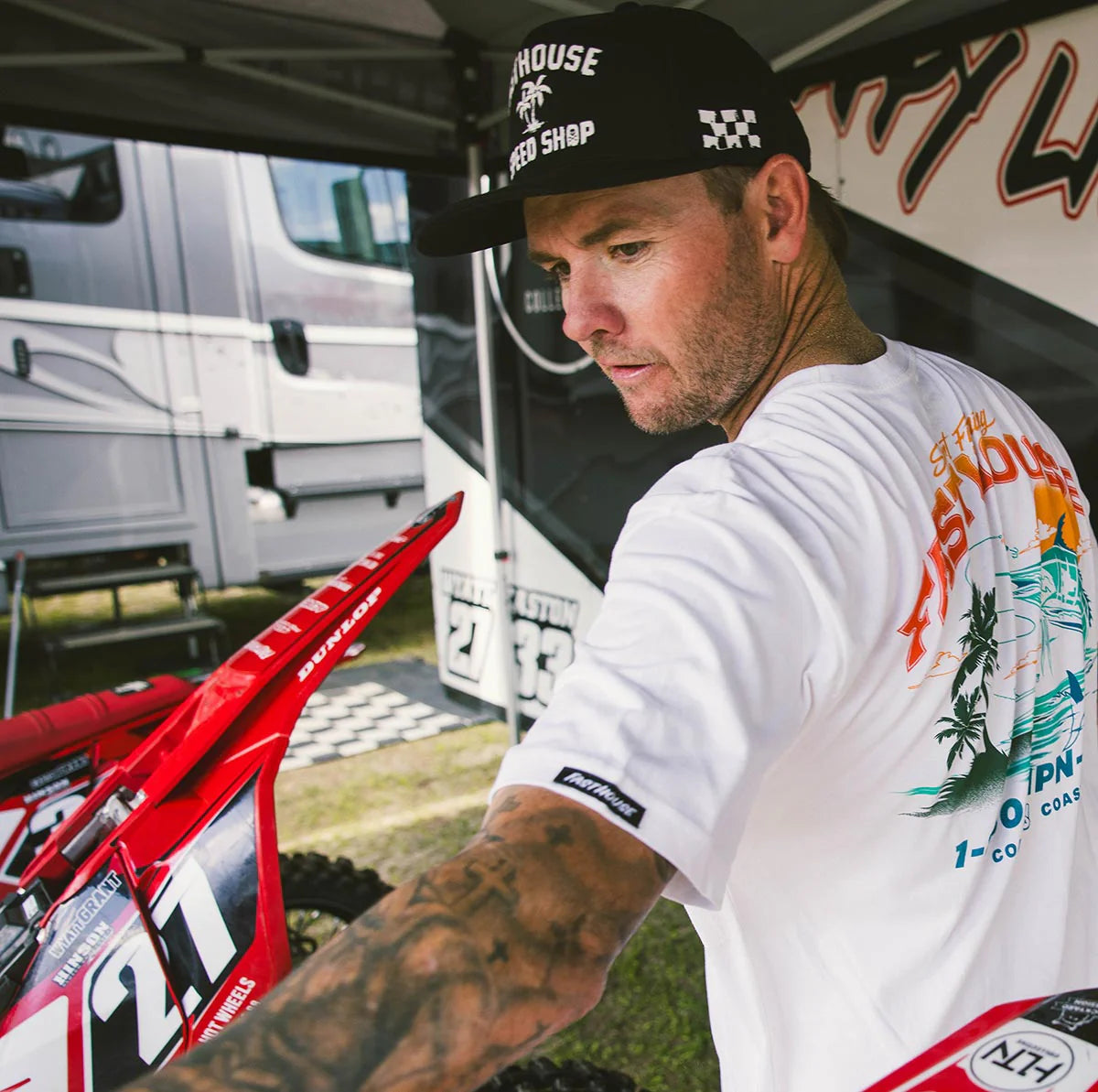 Fasthouse Alkyd Hat Black