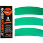 Armor Vision smart film packaging with three green film strips on a white background
