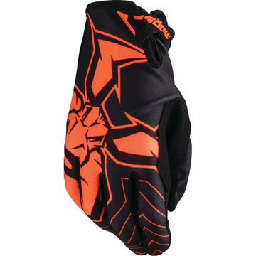 Moose Offroad Agroid* Pro Gloves - Gray/Orange - Medium 3330-8104 | Offroad Gloves Mens