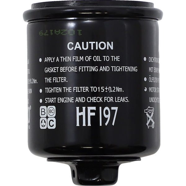 Hiflofiltro Oil Filter HF197