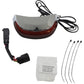 CIRO Taillight - Red Lens - Chrome 40173