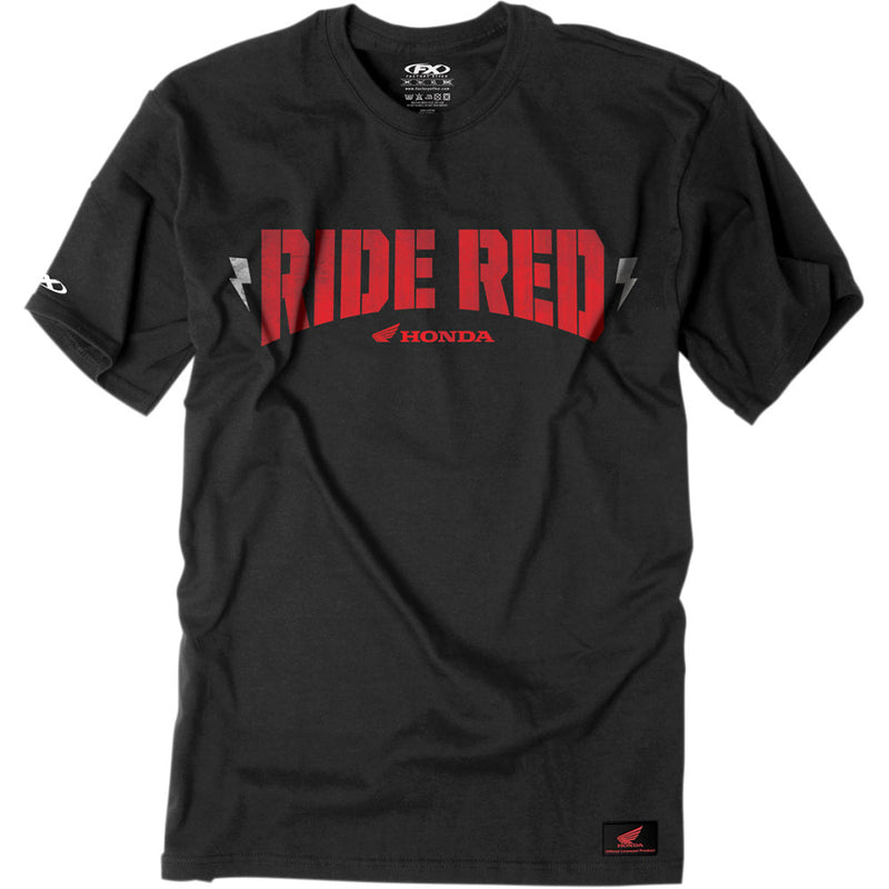 FACTORY EFFEX Honda Ride Bolt T-Shirt - Black - XL 16-88324