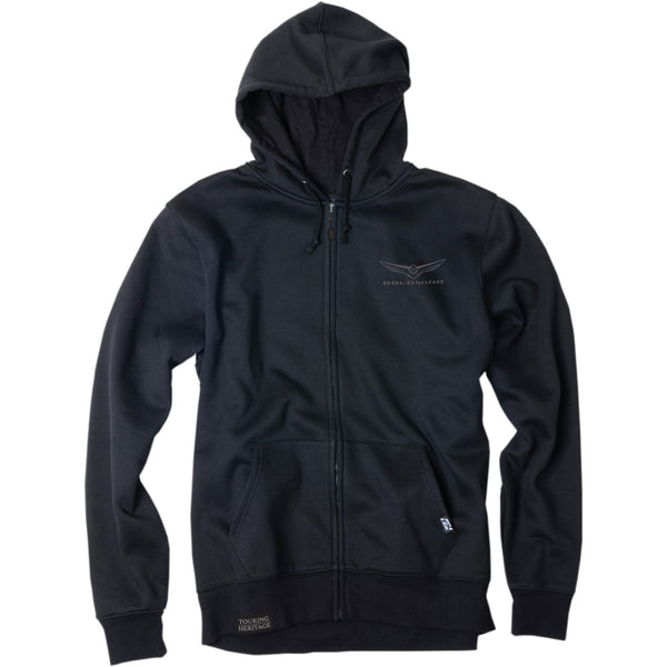 Factory Effex Goldwing Burst Zip Hoodie - Black - Medium 25-88812