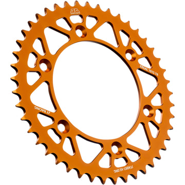 JT SPROCKETS Rear Sprocket - Orange - 45-Tooth JTA897.45ORG by JT Rear Sprockets   Aluminum/Alloy