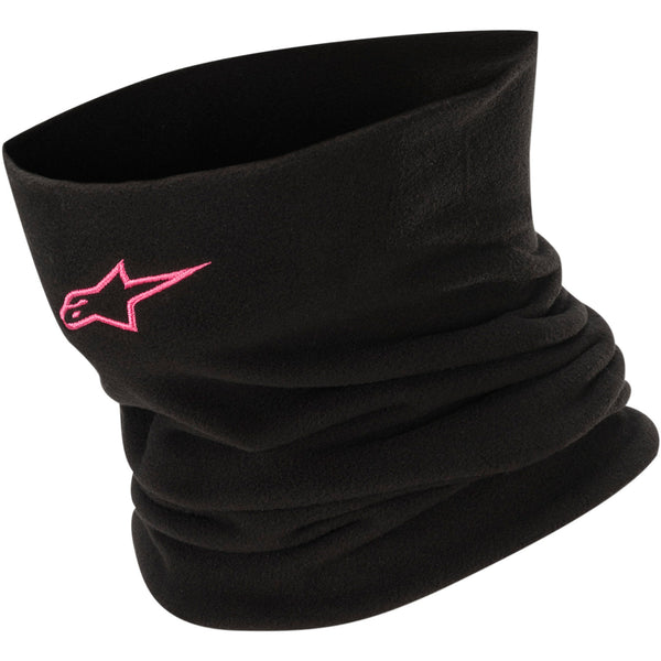 Alpinestars Neck Warmer - Black/Pink 4758614-1039