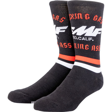 FMF FMF Black Letter Socks - Black - One Size FA24194904