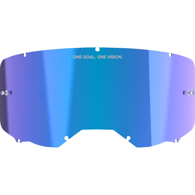 Alpinestars Vision 8/Vision 5/Vision 3 Lens - Blue Mirror 9101625-7273 | Goggles Parts & Accessories