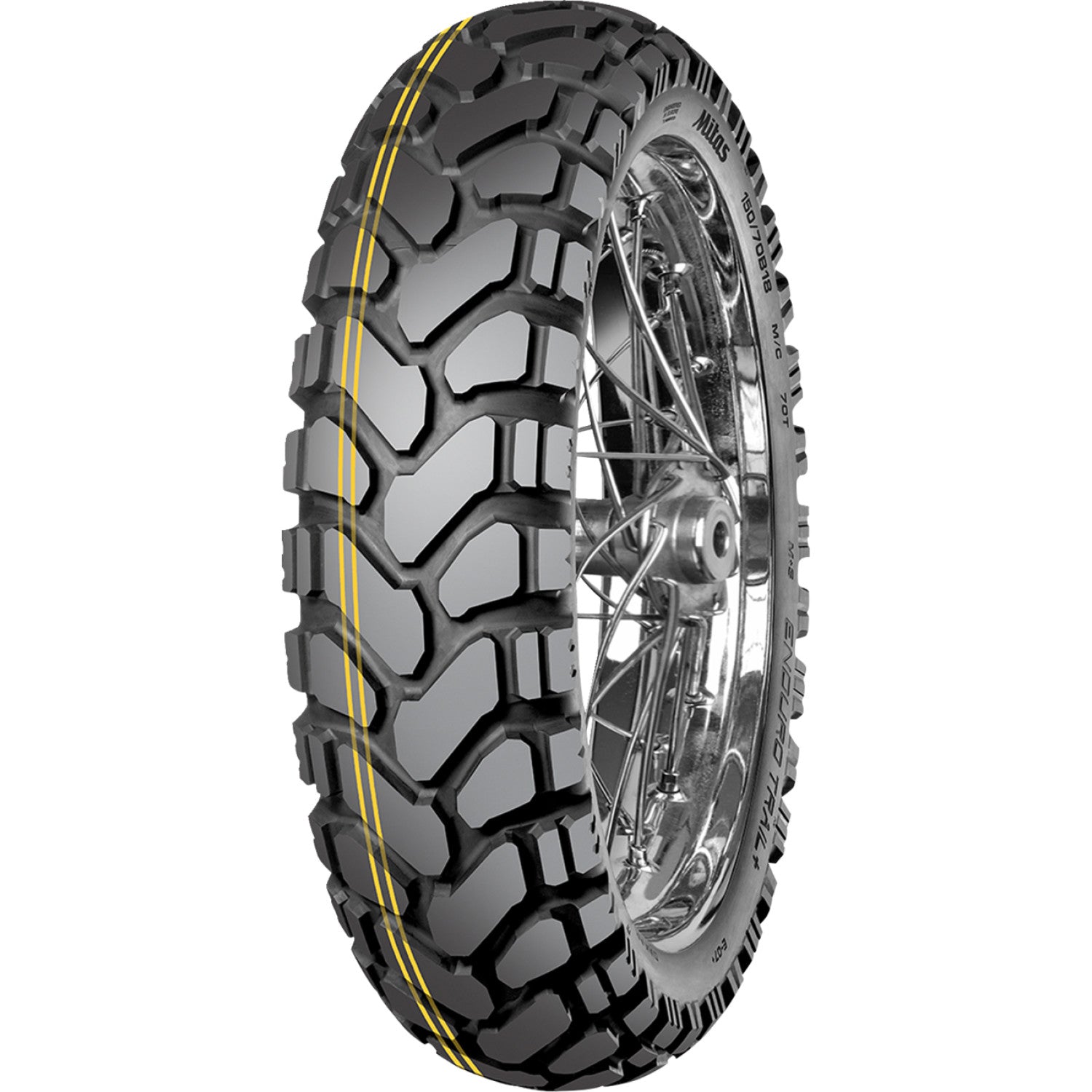 Mitas Tire - Enduro Trail+ Dakar - Rear - 150/70B18 - 70H 70001188 by Mitas