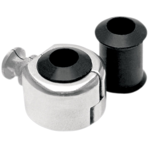 Motion Pro Cable Clamp - Single - Chrome 11-0049