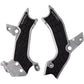 Acerbis X-Grip Frame Guards - Silver/Black - KX 450 2983671015