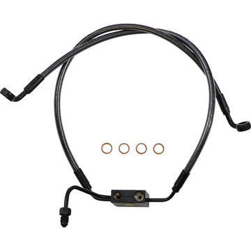 Magnum Shielding Brake Line - Black Pearl AS47006