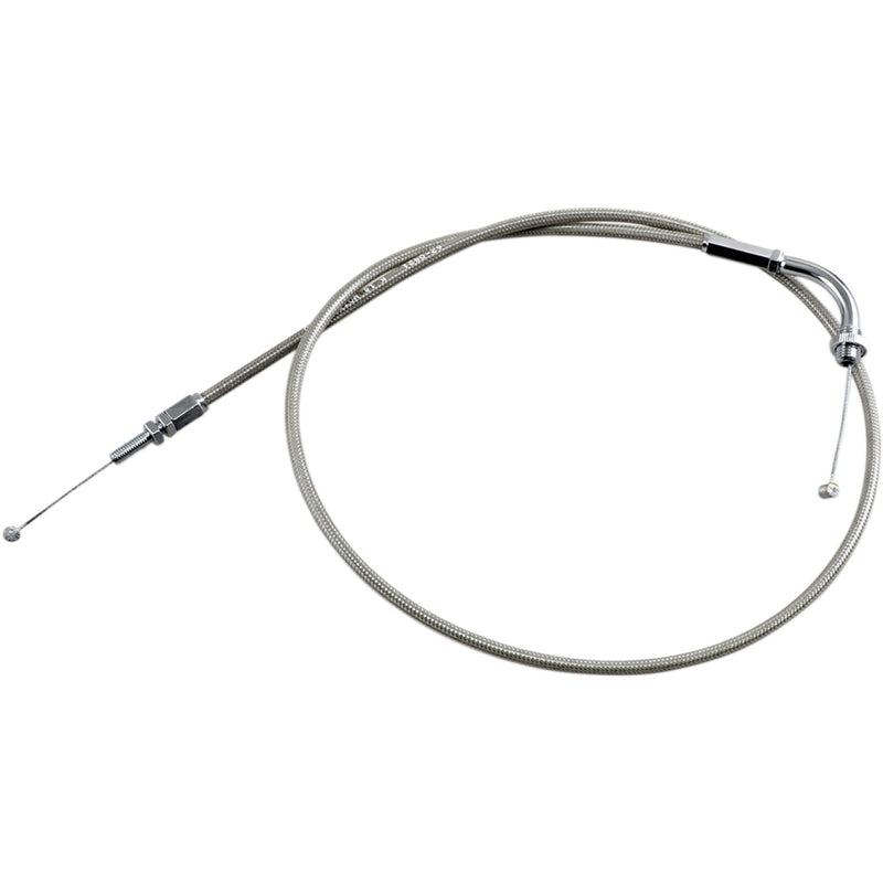MOTION PRO Throttle Cable - Honda - Stainless Steel 62-0421 by Motion Pro