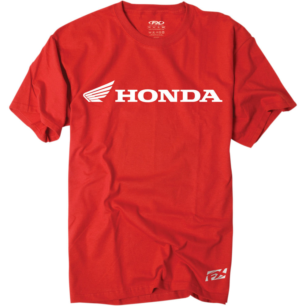FACTORY EFFEX Honda Horizontal T-Shirt - Red- 2XL 15-88336