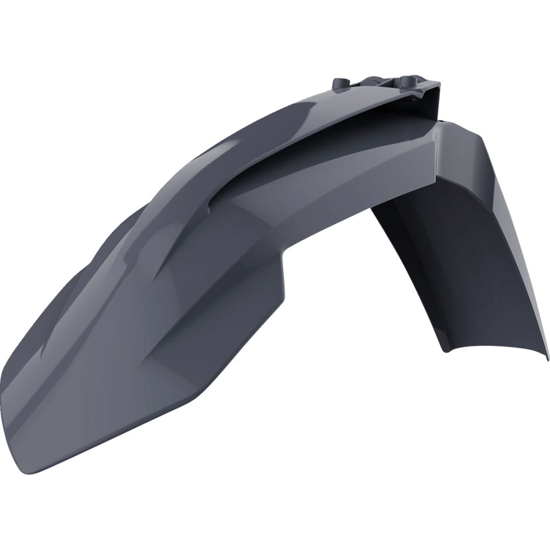 POLISPORT Fender - Front - Gray - KTM 8574200007 by Polisport