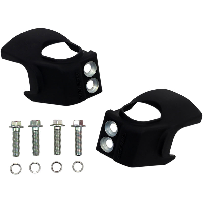 Acerbis Fork Shoe Covers - Black 2742580001