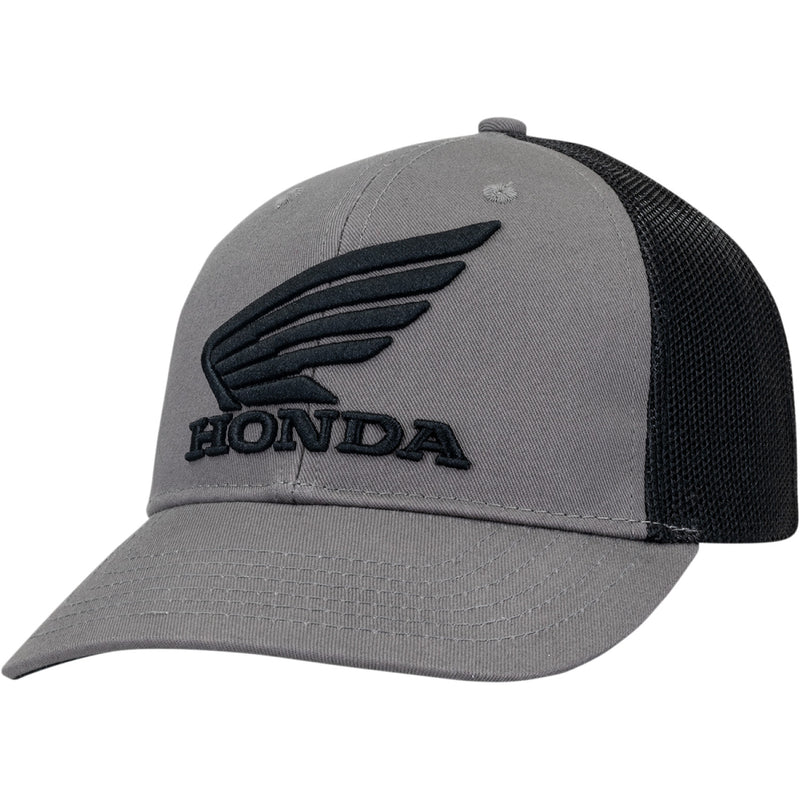 Honda Apparel Honda Trucker Hat - Charcoal/Black NP21A-H1827 | Caps & Hats
