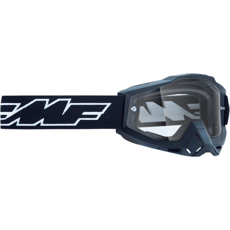 FMF PowerBomb Enduro Goggles - Rocket - Black - Clear F-50038-00001