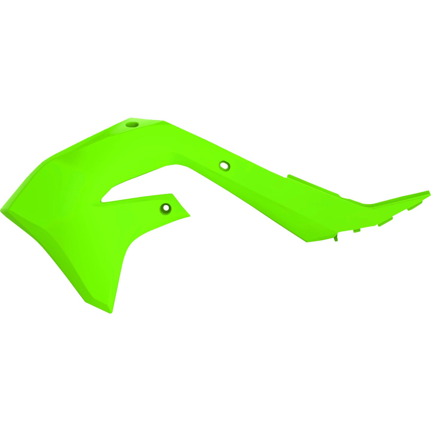 POLISPORT Radiator Cover - Lime Green - KX 450F 8423400005 by Polisport