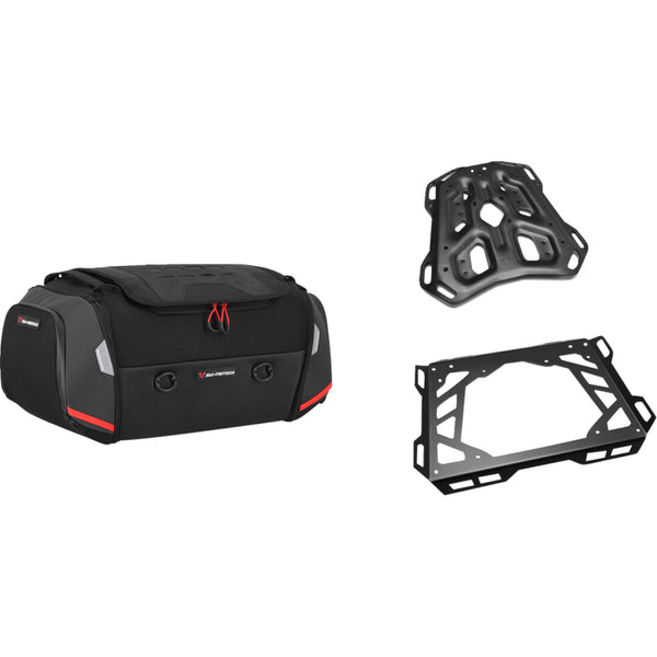 SW-Motech Rackpack Tail Bag System - Black - Suzuki VStrom 800 '23-'24 GPT.05.845.30000
