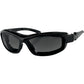BOBSTER Road Hog II Convertible Sunglasses - Gloss Black - Interchangeable Lens BRH2001