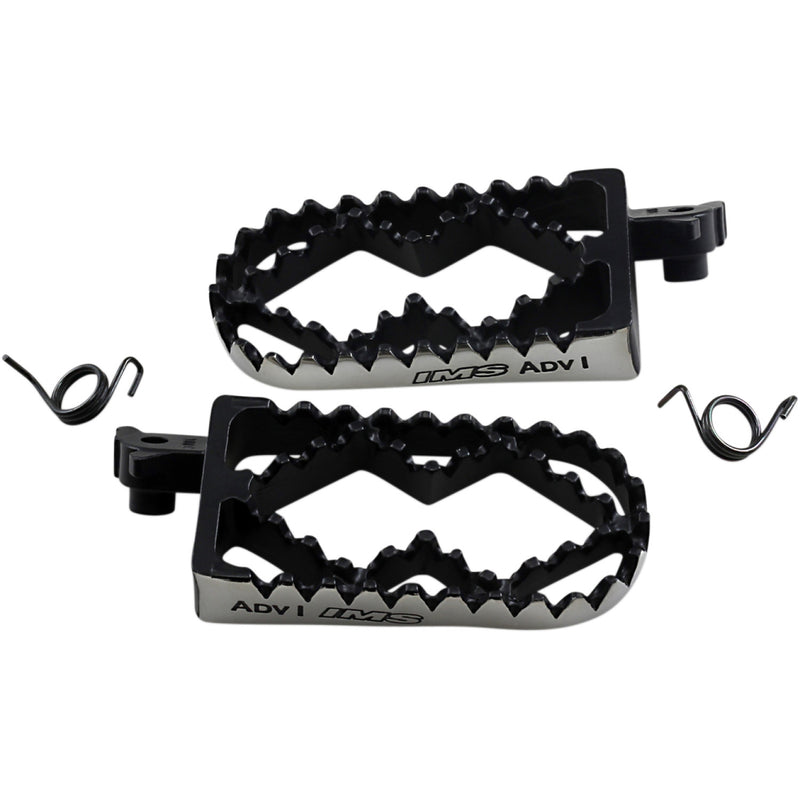 IMS PRODUCTS INC. Adventure I Footpegs - Black 253116-1