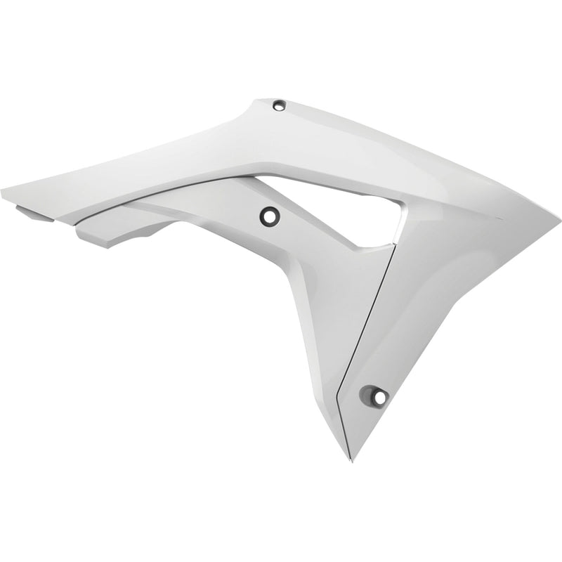 POLISPORT Radiator Cover - White - CRF 250R/450R 8414800002 by Polisport