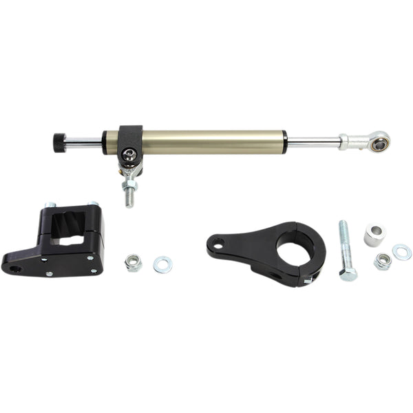 Moose Racing 7-Way Steering Stabilizer - Black BTS-S543-BK