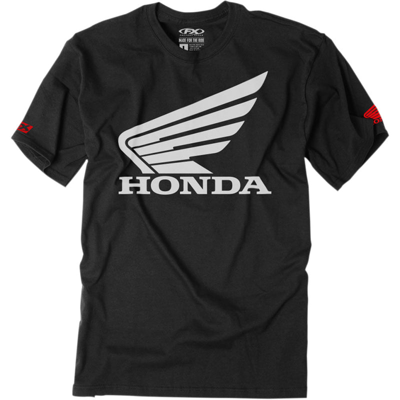 FACTORY EFFEX Youth Honda Big Wing T-Shirt - Black - Small 21-83320