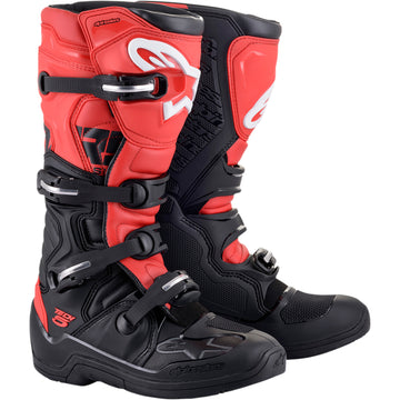 ALPINESTARS Tech 5 Boots - Black/Red- US 7 2015015-13-7