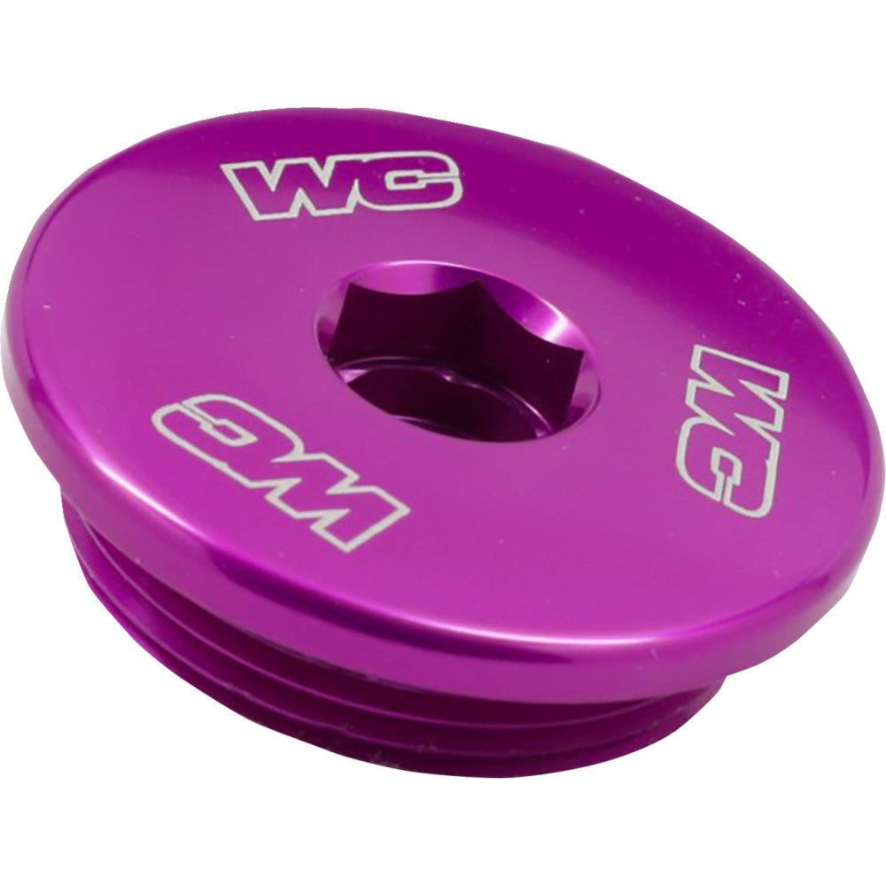 WORKS CONNECTION Engine Plug - Purple - Honda 24-P491