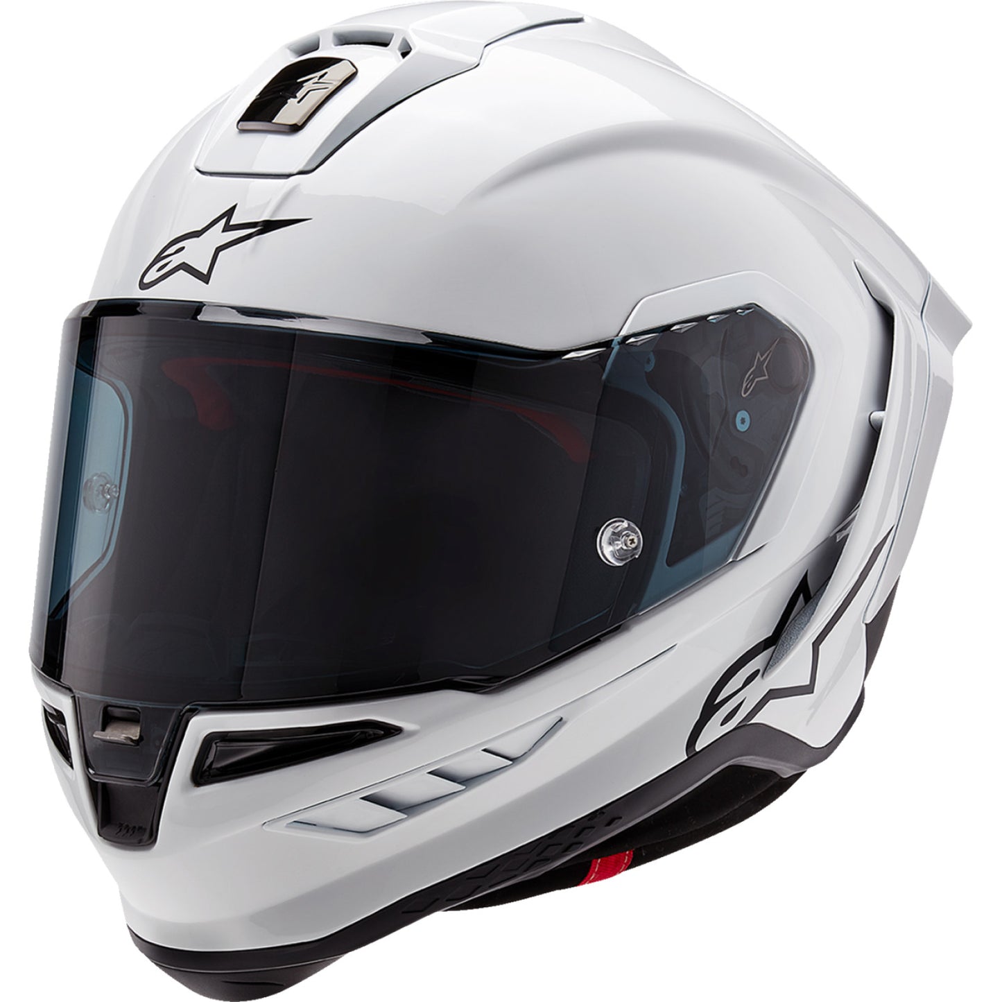 ALPINESTARS Supertech R10 Helmet - Solid - Gloss White - 2XL 8200124-2170-XXL