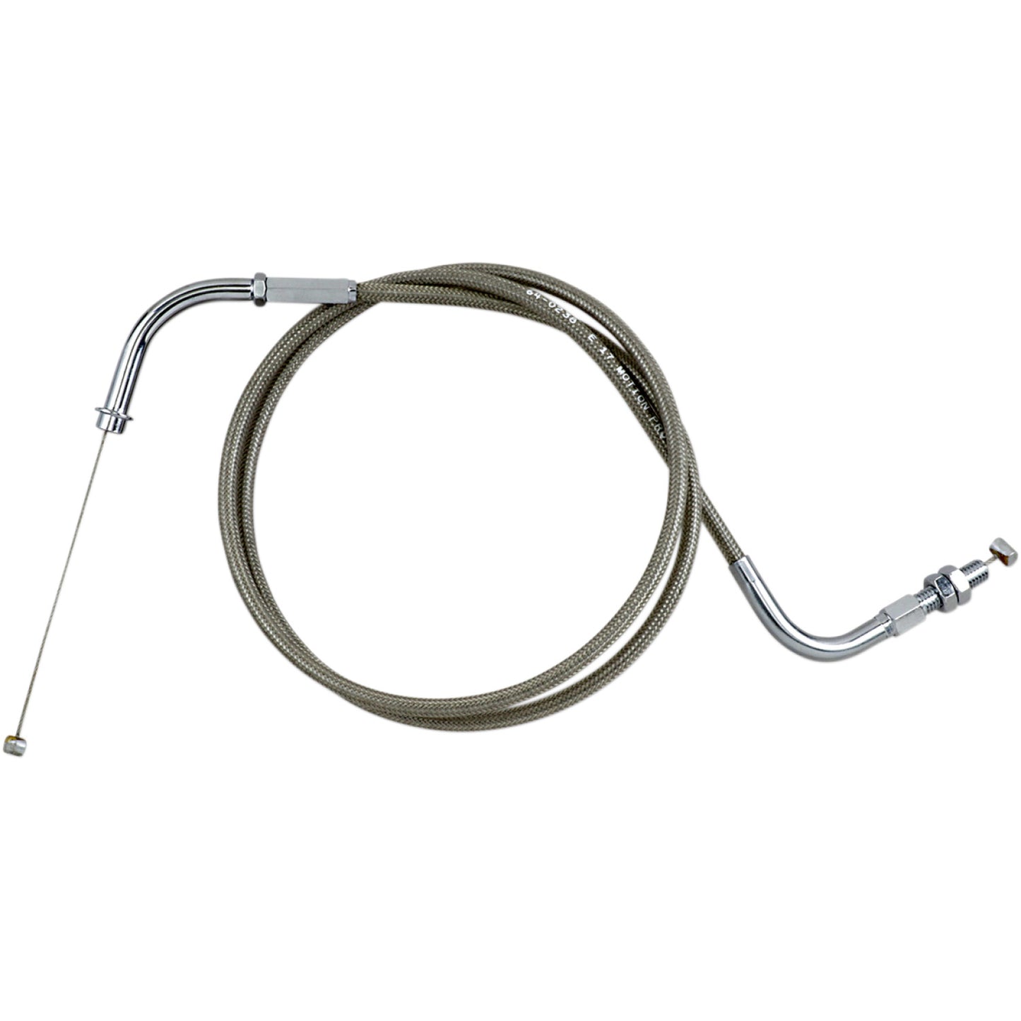 MOTION PRO Throttle Cable - Push - Suzuki - Stainless Steel 64-0238 by Motion Pro