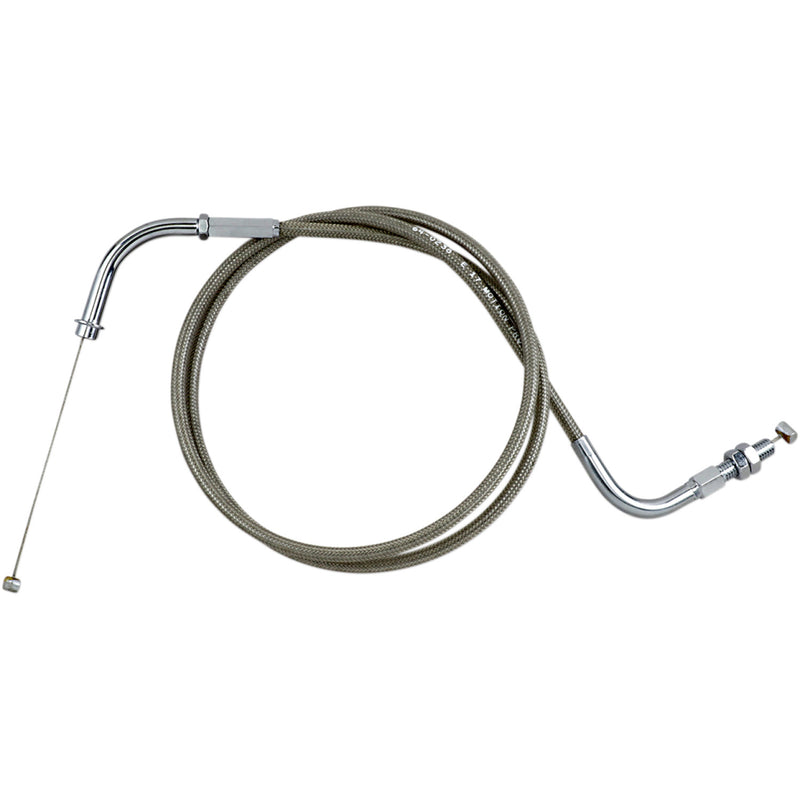 MOTION PRO Throttle Cable - Push - Suzuki - Stainless Steel 64-0238 by Motion Pro