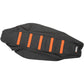 Moose Racing Ribbed Seat Cover - Black Cover/Orange Ribs - KTM KTM8518-336