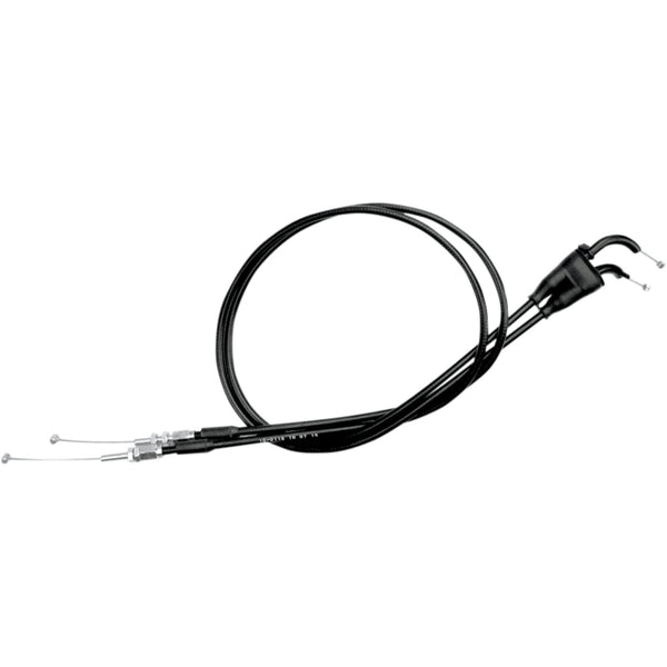 Motion Pro Black Vinyl Throttle Cable - Push/Pull - +3
