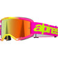 Alpinestars Vision 5 Goggle - Wordmark - Pink/Yellow Fluo - Red Mirror 5102425-3085 | Goggles 