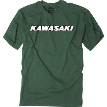 FACTORY EFFEX Kawasaki Vintage T-Shirt - Forest Green - XL 28-87126