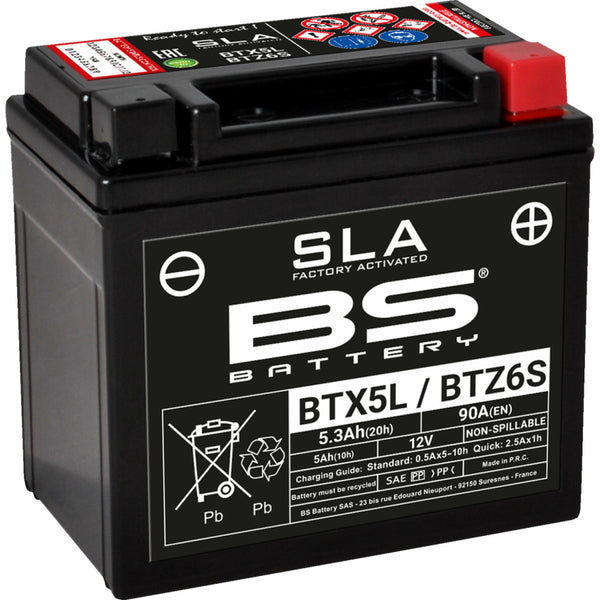 BS Battery Battery - BTX5L (YTX) 300670