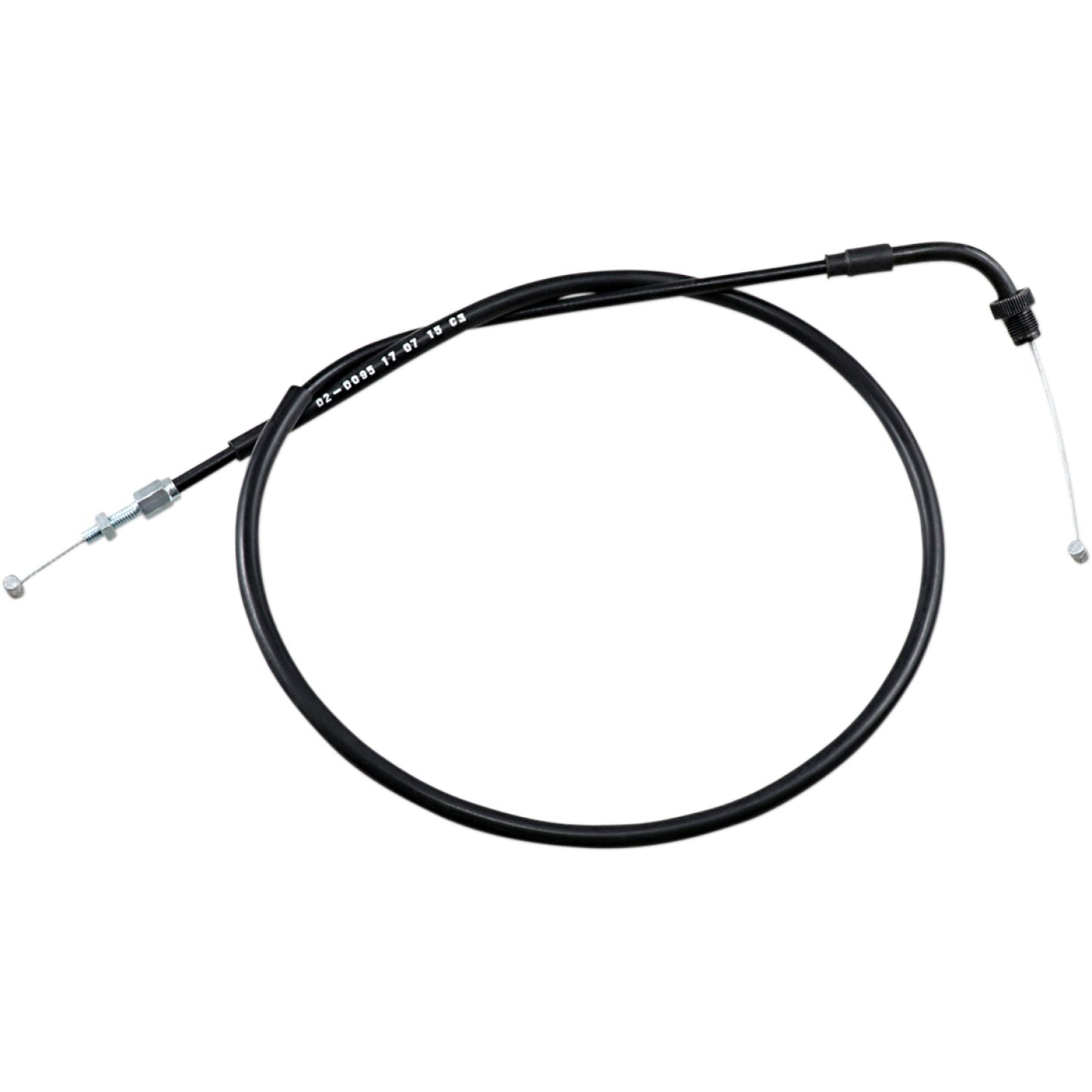 MOTION PRO Black Vinyl Throttle Cable - Push - Honda 02-0095 by Motion Pro