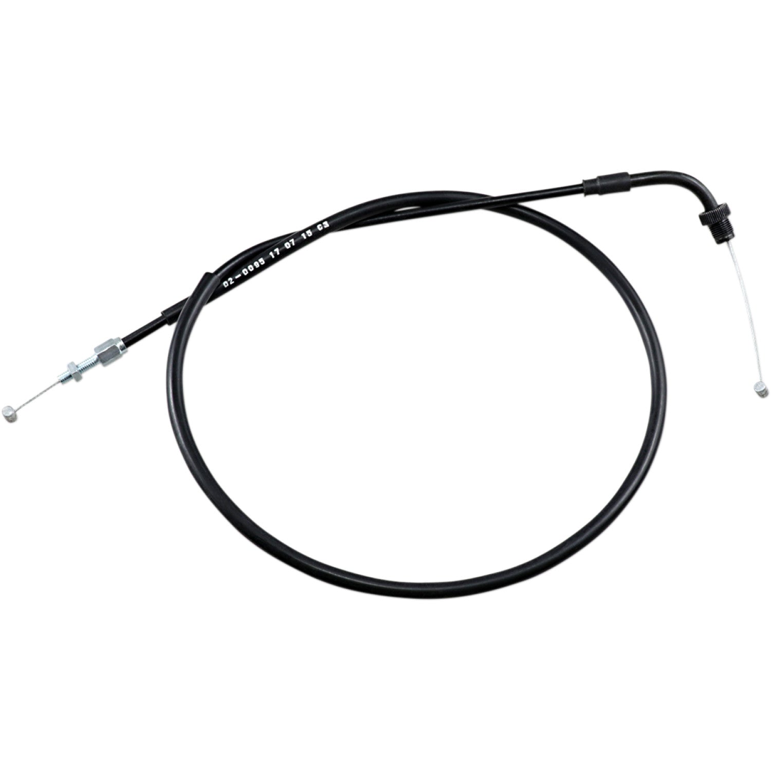 MOTION PRO Black Vinyl Throttle Cable - Push - Honda 02-0095 by Motion Pro