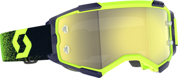 Scott Fury Goggle - Neon Green/Neon Yellow - Yellow Chrome Works Lens 272828-5727289