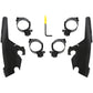 Memphis Shades Batwing - Mounting Kit - Black - FLSB MEB2044